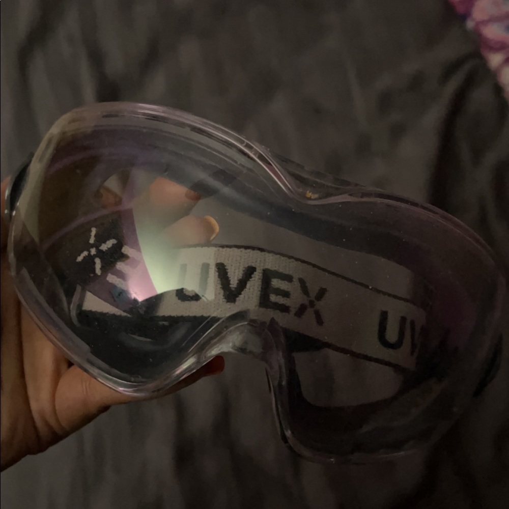 UVEX lab goggles